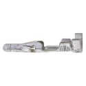Molex 1190 Series Male Crimp Terminal, Brass, Tin Plated, 20–14 AWG, STANDARD .093 in Connector Housing 02-09-2103