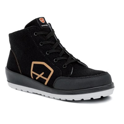Parade BETSIE Women's Safety Trainer Black Stainless Steel Toe, Lace-Up, Size UK 5 EU 38 07BETSIE7721PT38