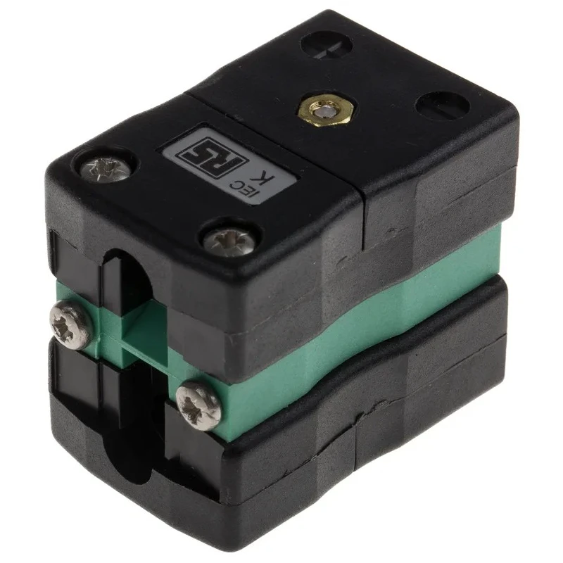 RS PRO XR Series Duplex Thermocouple Socket Connector for Type K Thermocouple IEC RoHS Compliant 236-4075