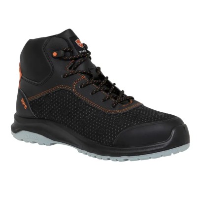 Parade RACER Black Composite Toe Capped Unisex Ankle Safety Boots, Size UK 5, EU 38, Lace Up, Fuel and Oil 07RACER*8834PT38