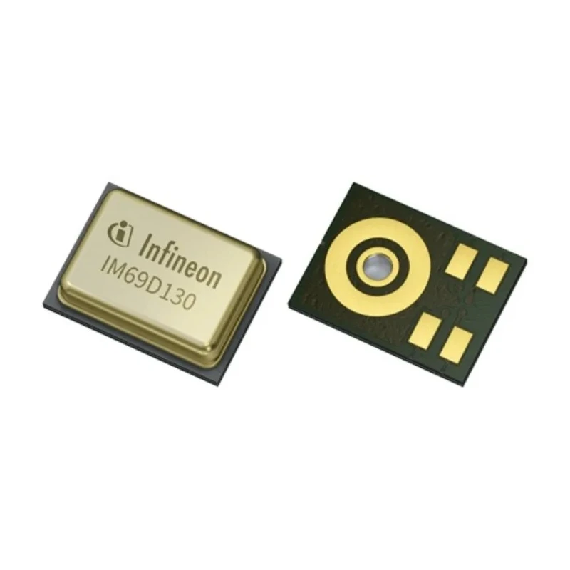 Infineon MEMS Microphone IM69D130V01XTSA1, 5-Pin, Omni-Directional, Digital Output, Surface Mount, LLGA, 3.6V