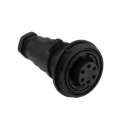Bulgin Circular Connector, 6 Contacts, Panel Mount, IP68, Socket, Female, Standard Buccaneer Series PX0740/S