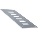 RS PRO XR Series Thermocouple Panel Up to 6 Fascia Sockets, Anodised Aluminium, RoHS, 236-4132