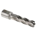 RS PRO HSS Magnetic Drill Bit, 14 mm Cutter Diameter, 50 mm Cutting Depth, Straight Flute, Bright Finish 123-8494
