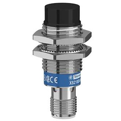 RS PRO Inductive Proximity Sensor Threaded Barrel, M18 x 1, PNP, 24V DC, 16 mm, Nickel Plated Brass, 200mA XS218B4PAM12
