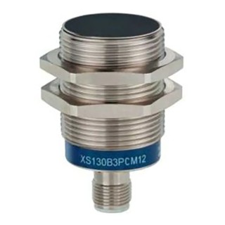 Telemecanique Sensors Inductive Proximity Sensor, M30 x 1.5 Threaded Barrel, PNP Output, XS130B3PCM12