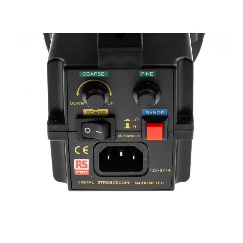 RS PRO Stroboscope 10000rpm Max, ±0.05% Accuracy, 1s Sample Time, Xenon Flash DT-2239-2 (230V)