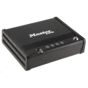 Master Lock Fingerprint Hotel Safe, 2.34L Capacity, Black, Automatic Lid, Solid Steel Construction, MLD08EB