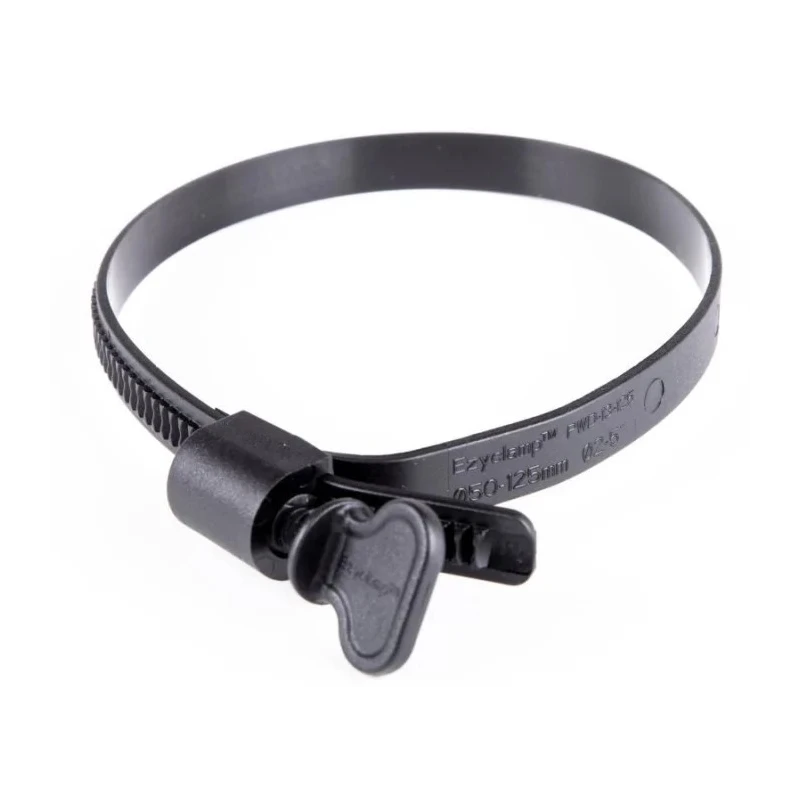 Ezyclamp Nylon Hex Screw Hose Clamp, 50 mm ID, PA66, Non-Corrosive EZYWING/001