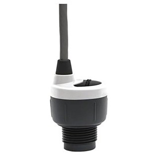 Flowline EchoPod Series Ultrasonic Level Sensor Vertical Mount DL10-01, ABS Housing, 1.2m Cable, 24V DC, 2bar Max