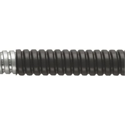 Flexicon Flexible Conduit 40 mm Nominal Diameter Polyvinyl Chloride Black FSU40B-25M