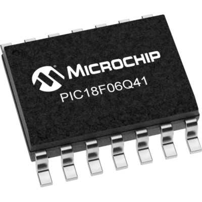 Microchip PIC18F06Q41-I/SL 8-bit PIC18F Microcontroller, 64 MHz, 64kB FLASH, 14-Pin SOIC