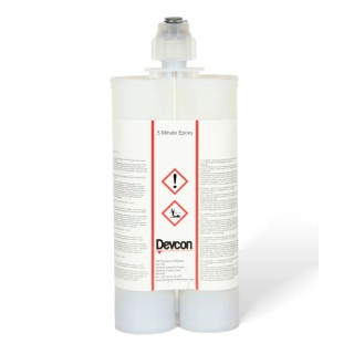 ITW Devcon 5 Minute Epoxy Amber Adhesive, Paste, 400 ml, 6 min Set Time 14272