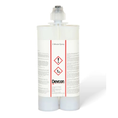 ITW Devcon 5 Minute Epoxy Amber Adhesive, Paste, 400 ml, 6 min Set Time 14272