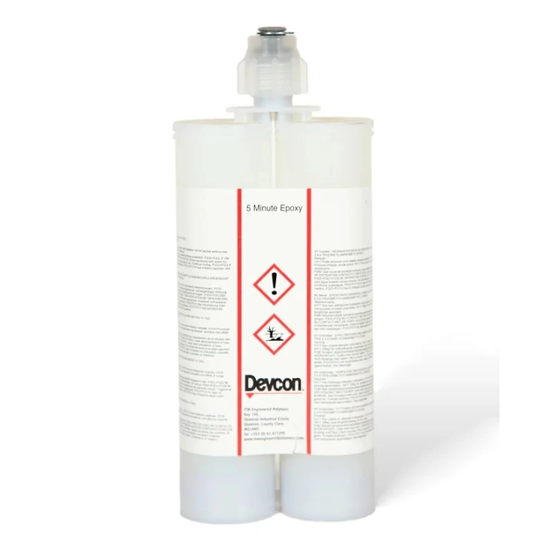 ITW Devcon 5 Minute Epoxy Amber Adhesive, Paste, 400 ml, 6 min Set Time 14272