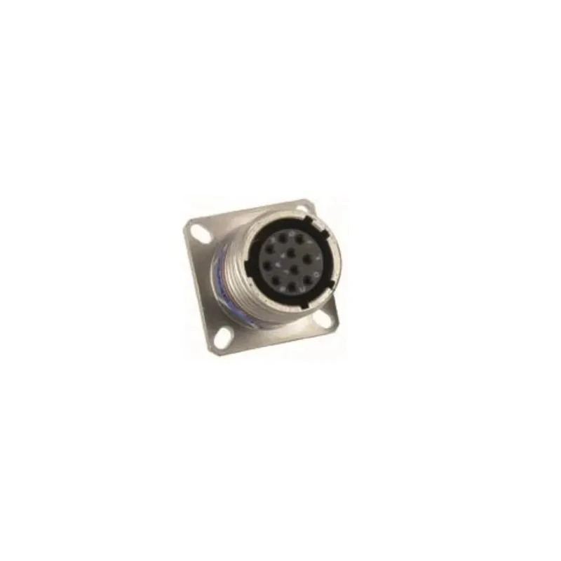 Amphenol Limited D38999 III Copper Alloy Straight Panel Circular Connector 6 Way Female Silver D38999/20FA35SN