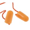 3M 1100 Series Orange Disposable Ear Plugs, Polyurethane Foam, SNR 35dB, 100 Pairs 1110