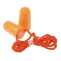 3M 1100 Series Orange Disposable Ear Plugs, Polyurethane Foam, SNR 35dB, 100 Pairs 1110