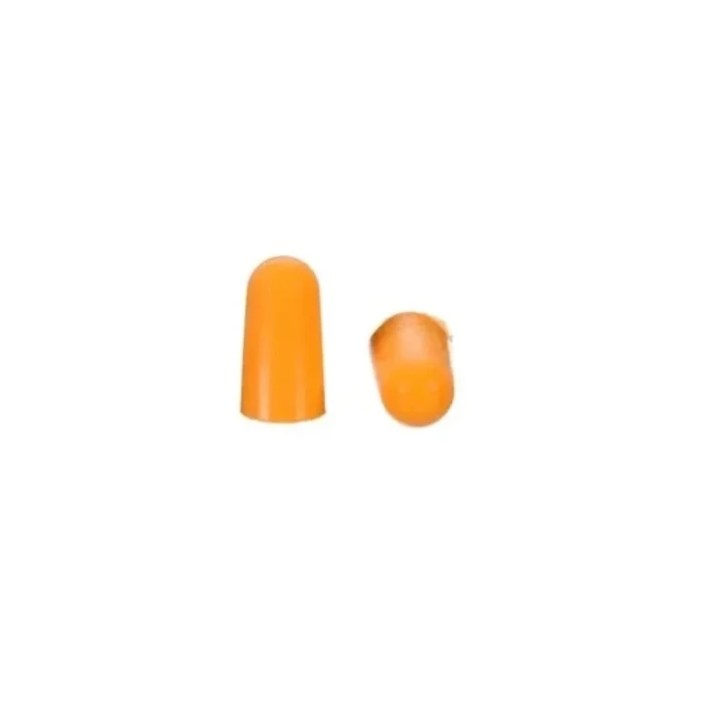 3M 1100 Series Orange Disposable Ear Plugs, Polyurethane Foam, SNR 35dB, 100 Pairs 1110
