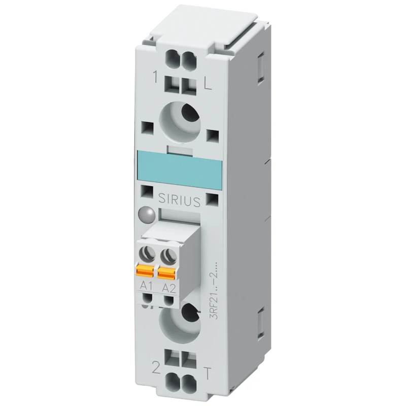 Siemens Solid State Relay, Chassis Mount, 50A Load, 600V AC/DC Load, 24V DC Control 3RF2150-2AA06
