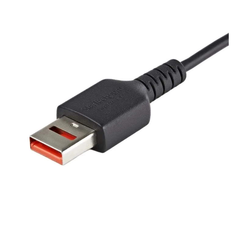 StarTech.com USB 2.0 Type A Male to Type C Male Cable, 1 m, Black, Thermoplastic Elastomer Jacket USBSCHAC1M
