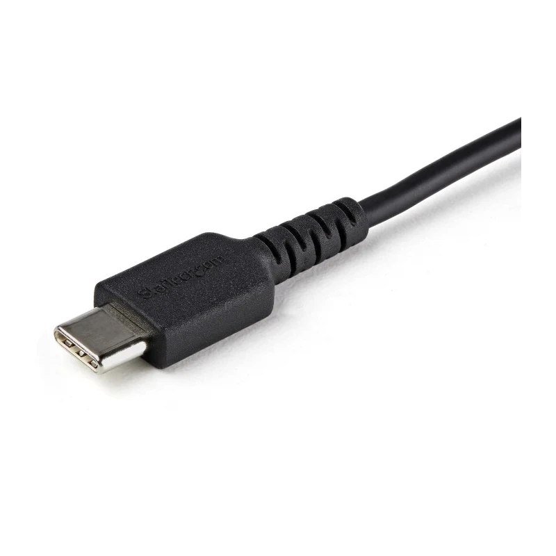 StarTech.com USB 2.0 Type A Male to Type C Male Cable, 1 m, Black, Thermoplastic Elastomer Jacket USBSCHAC1M