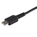 StarTech.com USB 2.0 Type A Male to Type C Male Cable, 1 m, Black, Thermoplastic Elastomer Jacket USBSCHAC1M
