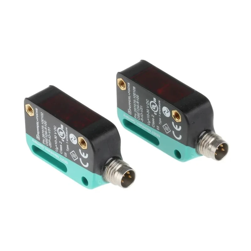 Pepperl + Fuchs Through Beam Photoelectric Sensor Block Sensor 0–12 m NPN/PNP IO-Link IP67 IP69 IP69K OBE12M-R100-S2EP-IO-V31