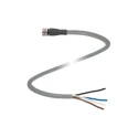Pepperl + Fuchs Sensor Actuator Cable 4-Way Female Straight to Unterminated, Polyurethane Jacket, 5 m, IP67 V31-GM-5M-PUR