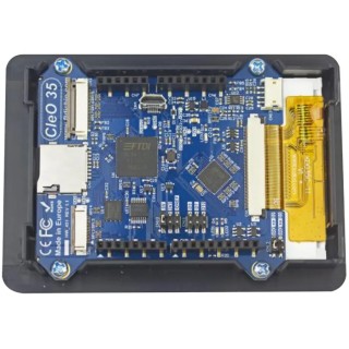 Bridgetek CleO35 3.5 Inch Arduino Compatible Display, Resistive Touch Screen, 320x480 Pixels, 