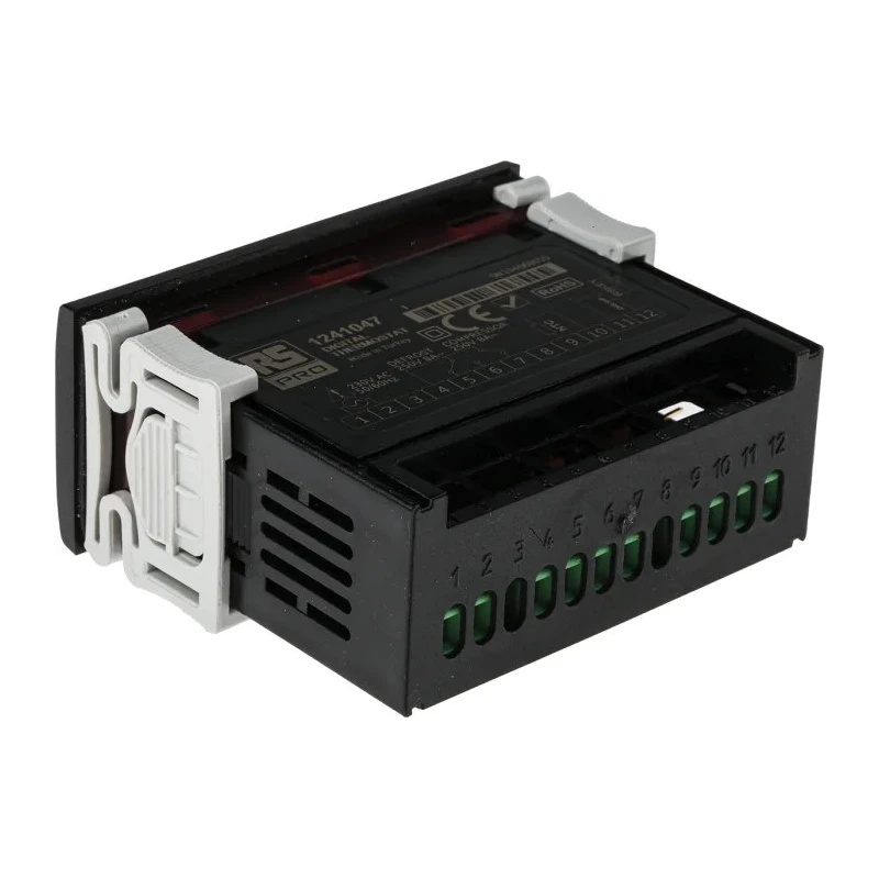 RS PRO Panel Mount On-Off Temperature Controller, 1 Input, 2 Output Relay, 230V AC, EDT2412