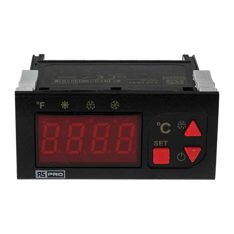 RS PRO Panel Mount On-Off Temperature Controller, 1 Input, 2 Output Relay, 230V AC, EDT2412