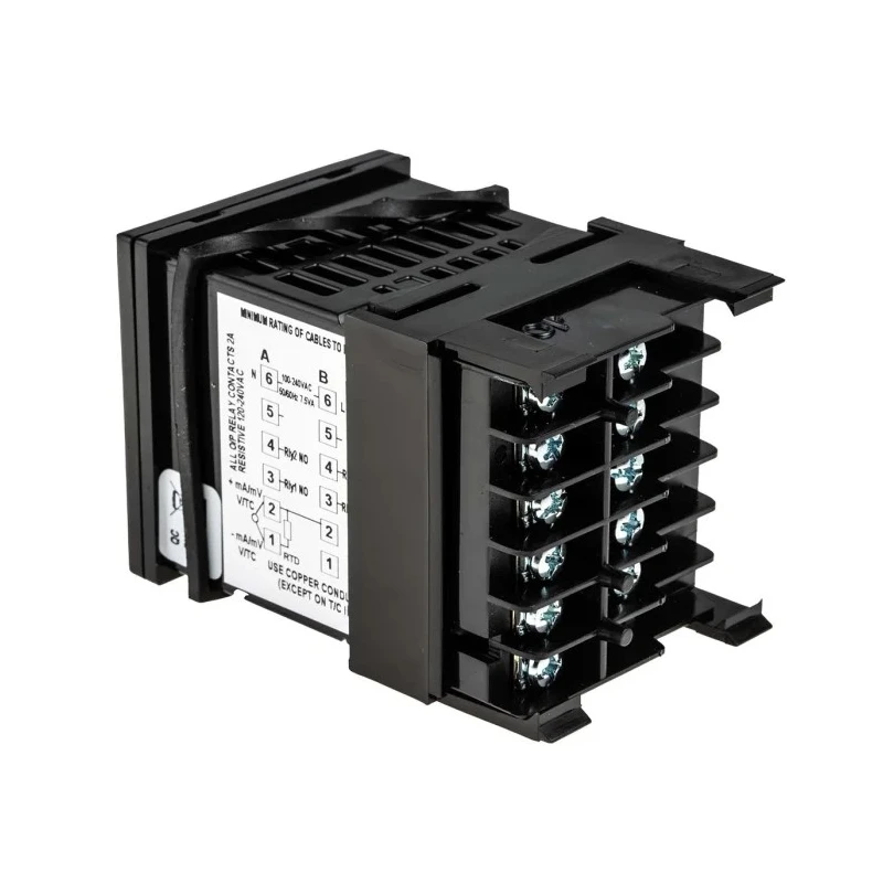 RS PRO Panel Mount PID Temperature Controller MV16, Dual 4-Digit LED, 2 Relay Outputs, 240V AC
