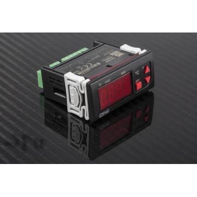 RS PRO Panel Mount On-Off Temperature Controller, 1 Input, 2 Output Solid State Relay, 253V AC, PID Controller ET2011