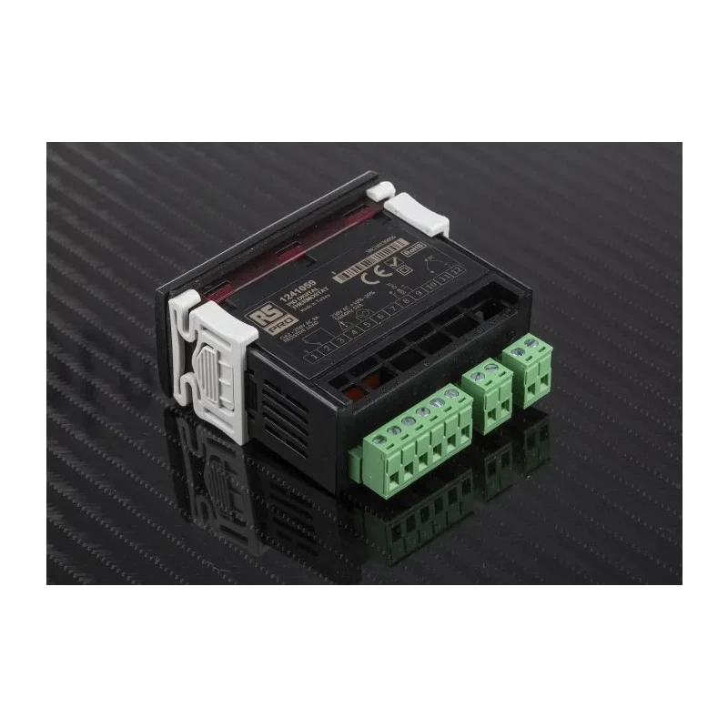 RS PRO Panel Mount On-Off Temperature Controller, 1 Input, 2 Output Solid State Relay, 253V AC, PID Controller ET2011