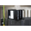RS PRO Panel Mount PID Temperature Controller, 3 Output Relay, SSR, 24V AC, Dual 4-Digit LED Display MV16