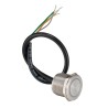 Bulgin Illuminated Momentary Piezo Switch 1A, IP68, IP69K, 48V AC/DC, 22mm Cutout,