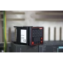RS PRO Panel Mount PID Temperature Controller, 3 Output Relay, SSR, 24V AC, Dual 4-Digit LED Display MV16
