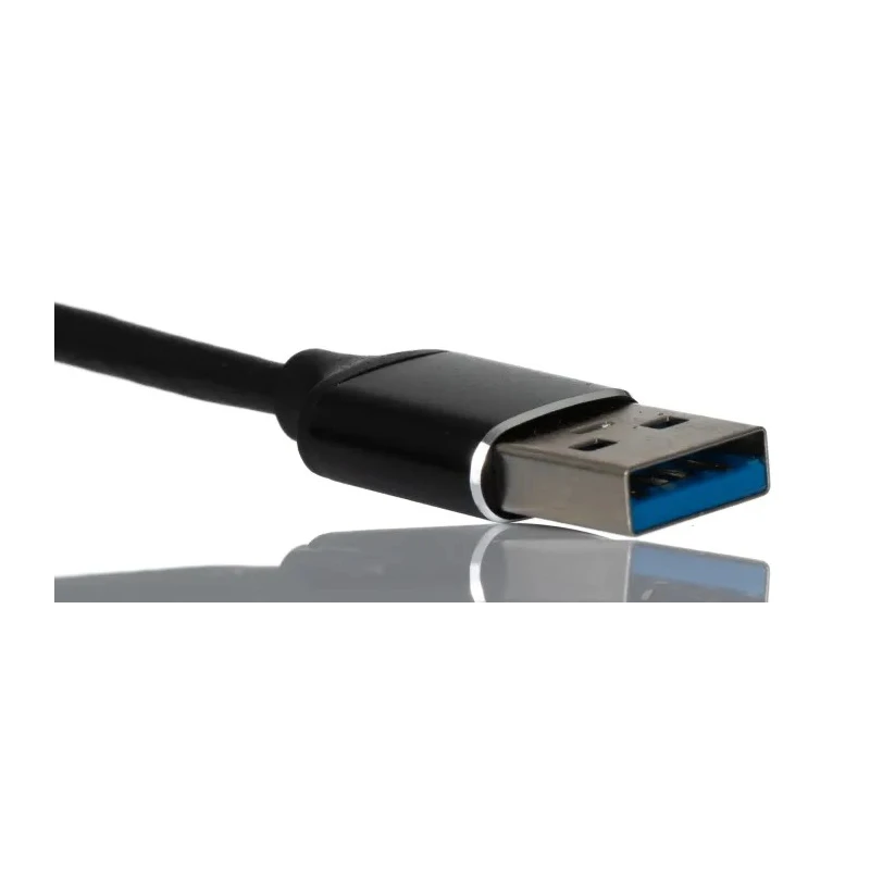RS PRO 4 Port USB 3.0 USB Hub, USB Powered, Aluminium, Black 236-9129