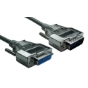 RS PRO Serial Cable, Male D-Sub 15-Pin to Female D-Sub 15-Pin, 6m PVC Grey 236-9146