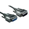 RS PRO Serial Cable, Male D-Sub 15-Pin to Female D-Sub 15-Pin, 6m PVC Grey 236-9146
