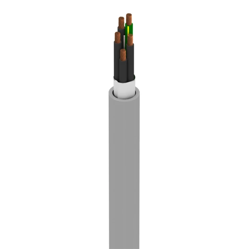 Alpha Wire Xtra-Guard FLEX Performance Cable Multi-Core Industrial Cable, 5 Cores, Unscreened, 305m, Grey 901605 SL005