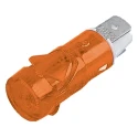 Arcolectric (Bulgin) Ltd Panel Mount Indicator 230V AC, Prominent Bezel, Solder Tab, 12.7mm Mount Hole C287000NAR