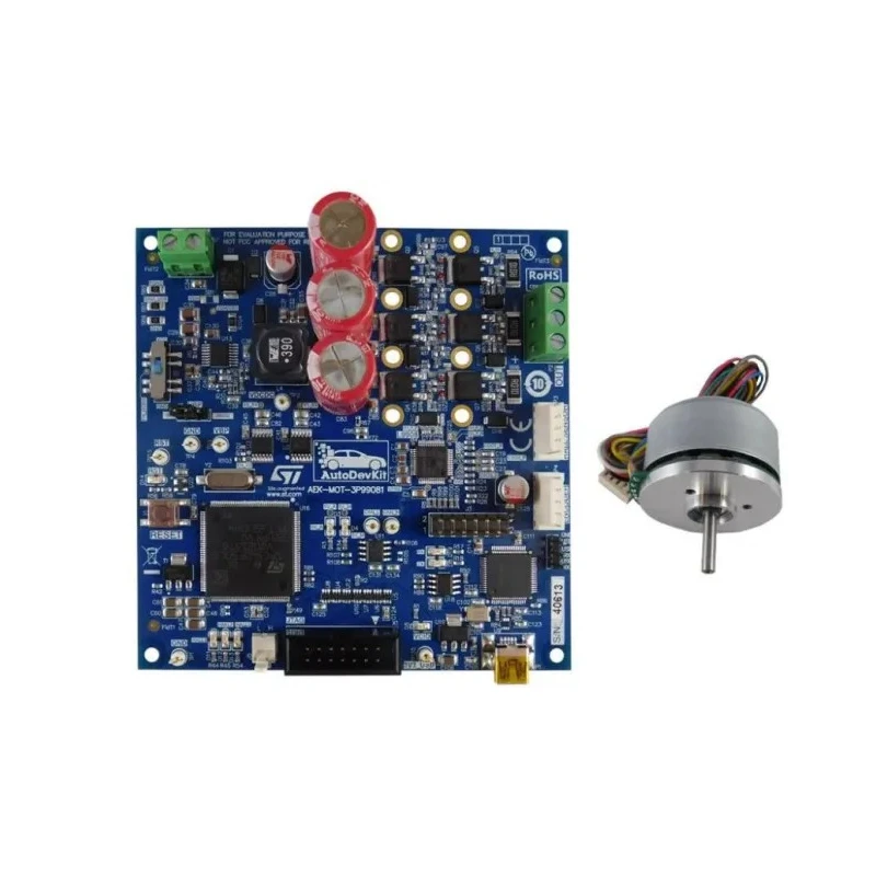 STMicroelectronics Motor Evaluation Board for BLDC Motors, Brushless DC Motor Test Kit, SPC560P & L9908 AEK-MOT-3P9908M