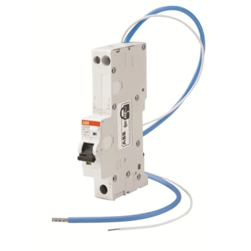ABB Residual Current Circuit Breaker with Overload Protection, 25A, 1-Pole, Type C, RCBO DSE201 Range 2CSR275151R3254