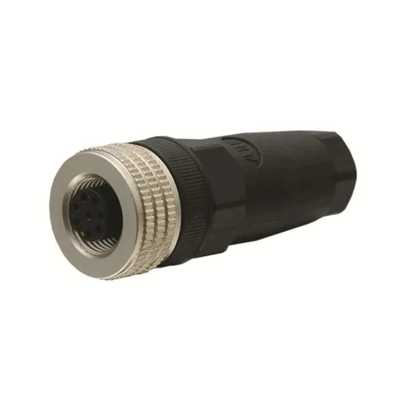 ABB Circular Connector 8 Contacts Cable Socket Female IP65 M12 24V 2TLA020055R1600 M12-C03