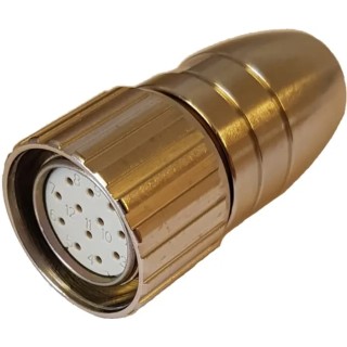 ABB RSA Series 12-Pole Female Connector for Absolute Encoder, 24V DC, For Use with RSA 597 Connector 2TLA020070R3900 ENCODER