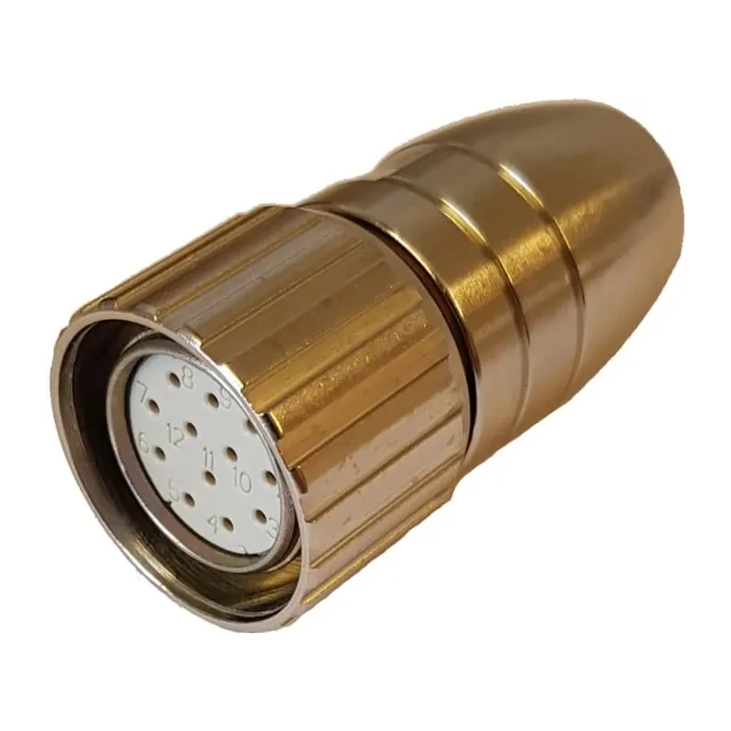 ABB RSA Series 12-Pole Female Connector for Absolute Encoder, 24V DC, For Use with RSA 597 Connector 2TLA020070R3900 ENCODER