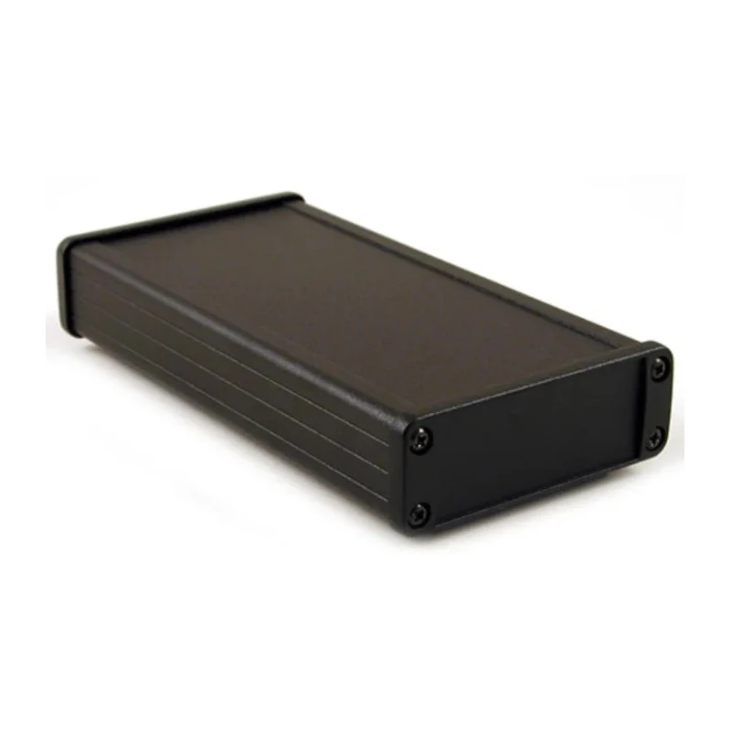 Hammond Aluminium Enclosure, IP65, Black Lid, 31.4 mm Height, 87 mm Length, 171.2 mm Width, 