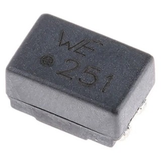 Wurth Elektronik WE-SL2 Shielded Common Mode Filter, Ferrite Core, 250μH, 1.2A, Multilayer, 4-Pin SMD 744224